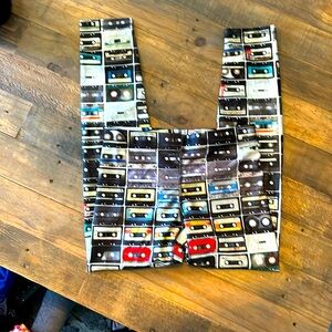 NWT Terez cassette tape leggings
